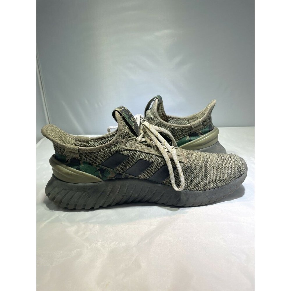 Adidas Kaptir 2.0 Orbit Green & Black Men's Size 9.5 Running Shoes GY8027 - Picture 5 of 10